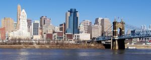 downtown cincinnati skyline
