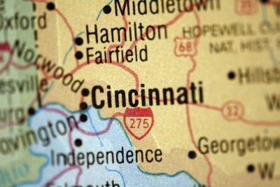 Cincinnati Ohio Map