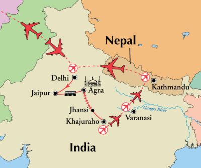 From the USA to Northern India